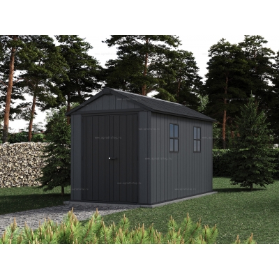 Древесно-пластиковый композитный сарай Keter Newton Plus 1175 Grey Древесно-пластиковый композитный сарай Keter Newton Plus 1175 Grey