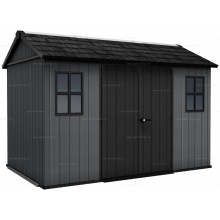 Древесно-пластиковый композитный сарай Keter Newton Plus 1175 Grey Древесно-пластиковый композитный сарай Keter Newton Plus 1175 Grey