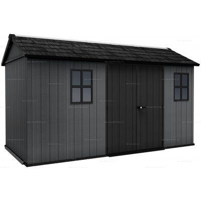 Древесно-пластиковый композитный сарай Keter Newton Plus 7513 Grey Древесно-пластиковый композитный сарай Keter Newton Plus 7513 Grey
