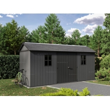 Древесно-пластиковый композитный сарай Keter Newton Plus 7515 Grey Древесно-пластиковый композитный сарай Keter Newton Plus 7515 Grey
