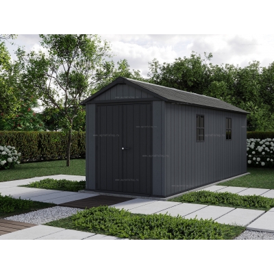 Древесно-пластиковый композитный сарай Keter Newton Plus 7517 Grey Древесно-пластиковый композитный сарай Keter Newton Plus 7517 Grey