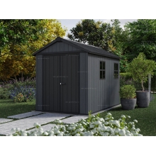 Древесно-пластиковый композитный сарай Keter Newton Plus 759 Grey Древесно-пластиковый композитный сарай Keter Newton Plus 759 Grey