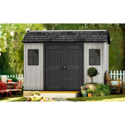 Древесно-пластиковый композитный сарай Keter Oakland 1175SD Древесно-пластиковый композитный сарай Keter Oakland 1175SD