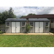 Древесно-пластиковый композитный сарай Keter Oakland 1175SD Древесно-пластиковый композитный сарай Keter Oakland 1175SD