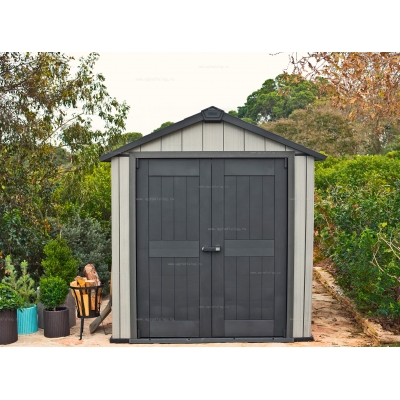 Древесно-пластиковый композитный сарай Keter Oakland 7511 Древесно-пластиковый композитный сарай Keter Oakland 7511