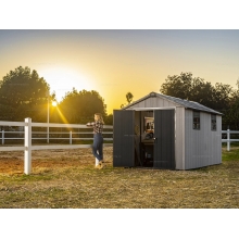 Древесно-пластиковый композитный сарай Keter Oakland 7513 Древесно-пластиковый композитный сарай Keter Oakland 7513