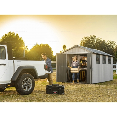 Древесно-пластиковый композитный сарай Keter Oakland 7515 Древесно-пластиковый композитный сарай Keter Oakland 7515