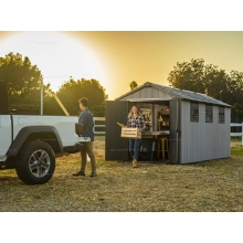 Древесно-пластиковый композитный сарай Keter Oakland 7515 Древесно-пластиковый композитный сарай Keter Oakland 7515