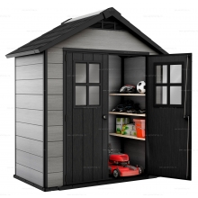 Древесно-пластиковый композитный сарай Keter Oakland 754 Древесно-пластиковый композитный сарай Keter Oakland 754