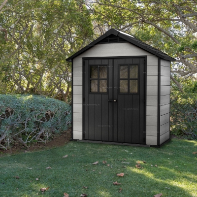 Древесно-пластиковый композитный сарай Keter Oakland 754 Древесно-пластиковый композитный сарай Keter Oakland 754