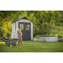 Древесно-пластиковый композитный сарай Keter Oakland 754 Древесно-пластиковый композитный сарай Keter Oakland 754