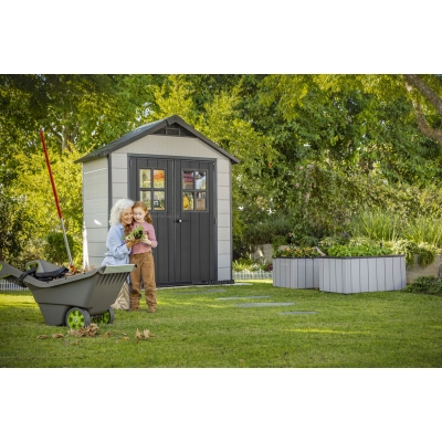 Древесно-пластиковый композитный сарай Keter Oakland 754 Древесно-пластиковый композитный сарай Keter Oakland 754