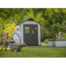 Древесно-пластиковый композитный сарай Keter Oakland 754 Древесно-пластиковый композитный сарай Keter Oakland 754
