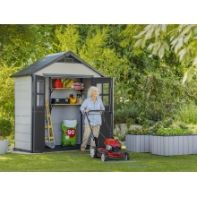 Древесно-пластиковый композитный сарай Keter Oakland 754 Древесно-пластиковый композитный сарай Keter Oakland 754