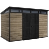 Древесно-пластиковый композитный сарай Keter Signature Pent 11x7 Ashwood
