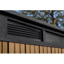 Древесно-пластиковый композитный сарай Keter Signature Pent 11x7 Venetian Brown Древесно-пластиковый композитный сарай Keter Signature Pent 11x7 Venetian Brown