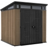 Древесно-пластиковый композитный сарай Keter Signature Pent 7x7 Venetian Brown