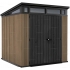 Древесно-пластиковый композитный сарай Keter Signature Pent 7x7 Venetian Brown Древесно-пластиковый композитный сарай Keter Signature Pent 7x7 Venetian Brown