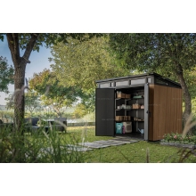 Древесно-пластиковый композитный сарай Keter Signature Pent 9x7 Venetian Brown Древесно-пластиковый композитный сарай Keter Signature Pent 9x7 Venetian Brown