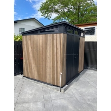 Древесно-пластиковый композитный сарай Keter Signature Pent 9x7 Venetian Brown Древесно-пластиковый композитный сарай Keter Signature Pent 9x7 Venetian Brown