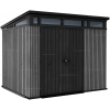 Древесно-пластиковый композитный сарай Keter Signature Pent 9x7 Venetian Grey