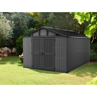 Древесно-пластиковый композитный сарай Keter Stronghold 10x15 Древесно-пластиковый композитный сарай Keter Stronghold 10x15