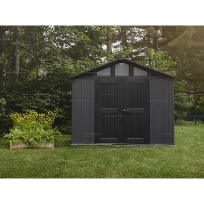 Древесно-пластиковый композитный сарай Keter Stronghold 10x15 Древесно-пластиковый композитный сарай Keter Stronghold 10x15