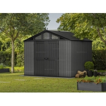 Древесно-пластиковый композитный сарай Keter Stronghold 10x8 Древесно-пластиковый композитный сарай Keter Stronghold 10x8