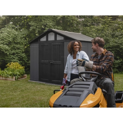 Древесно-пластиковый композитный сарай Keter Stronghold 10x8 Древесно-пластиковый композитный сарай Keter Stronghold 10x8