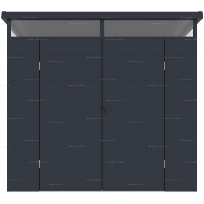 Пластиковый сарай Black Fox Artisan 4.1 м² Пластиковый сарай Black Fox Artisan 4.1 м²