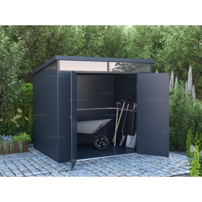 Пластиковый сарай Black Fox Artisan 4.1 м² Пластиковый сарай Black Fox Artisan 4.1 м²