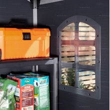 Пластиковый сарай Black Fox Modernist B Пластиковый сарай Black Fox Modernist B