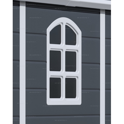 Пластиковый сарай Black Fox Modernist J Пластиковый сарай Black Fox Modernist J