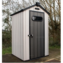 Пластиковый сарай Black Fox Summit 2.3 м² Grey Пластиковый сарай Black Fox Summit 2.3 м² Grey