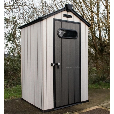 Пластиковый сарай Black Fox Summit 2.3 м² Grey Пластиковый сарай Black Fox Summit 2.3 м² Grey