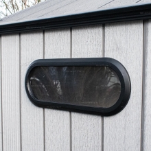 Пластиковый сарай Black Fox Summit 7.4 м² Grey Пластиковый сарай Black Fox Summit 7.4 м² Grey