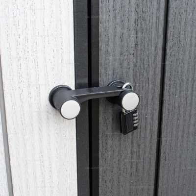 Пластиковый сарай Black Fox Summit 7.4 м² Grey Пластиковый сарай Black Fox Summit 7.4 м² Grey