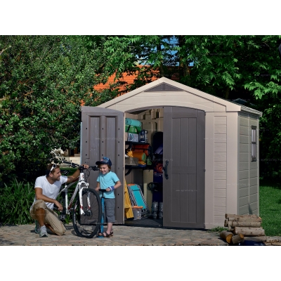 Пластиковый сарай Keter Factor 8x6 Пластиковый сарай Keter Factor 8x6