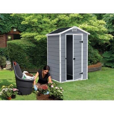 Пластиковый сарай Keter Manor 4x3 Пластиковый сарай Keter Manor 4x3