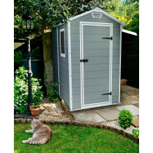 Пластиковый сарай Keter Manor 4x6 Пластиковый сарай Keter Manor 4x6