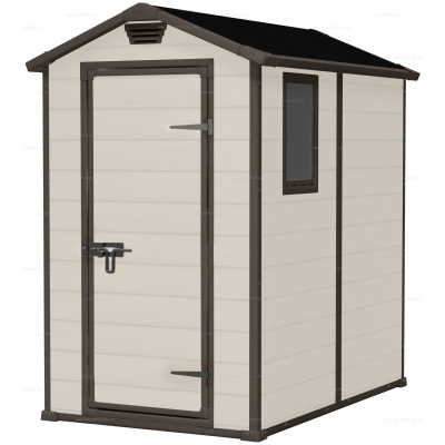 Пластиковый сарай Keter Manor 4x6 Пластиковый сарай Keter Manor 4x6