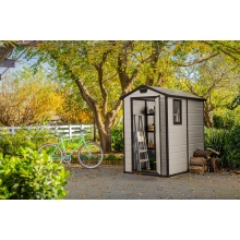 Пластиковый сарай Keter Manor 4x6 Пластиковый сарай Keter Manor 4x6