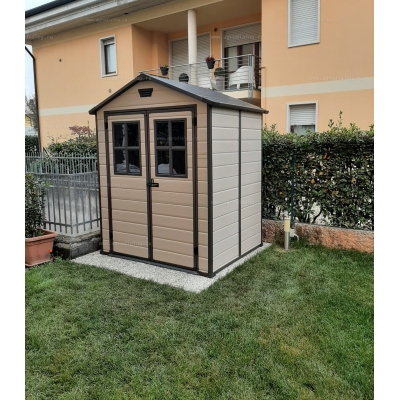 Пластиковый сарай Keter Manor 6x5 SD Пластиковый сарай Keter Manor 6x5 SD