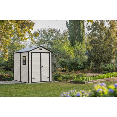 Пластиковый сарай Keter Manor 6x8 DD Пластиковый сарай Keter Manor 6x8 DD