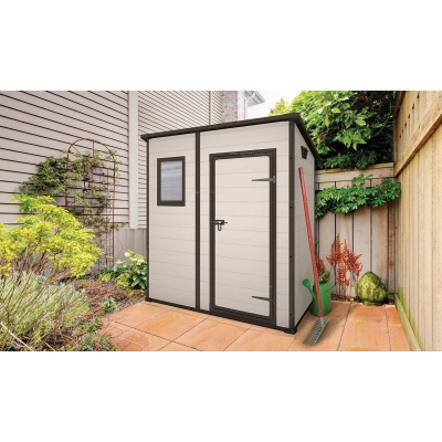 Пластиковый сарай Keter Manor Pent 6x4 Пластиковый сарай Keter Manor Pent 6x4