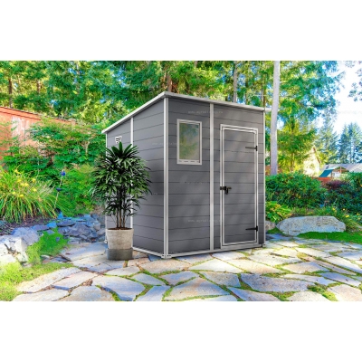 Пластиковый сарай Keter Manor Penthouse 6x6 Пластиковый сарай Keter Manor Penthouse 6x6