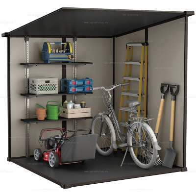 Пластиковый сарай Keter Manor Penthouse 6x6 Пластиковый сарай Keter Manor Penthouse 6x6