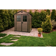 Пластиковый сарай Keter Scala 6x8 Пластиковый сарай Keter Scala 6x8