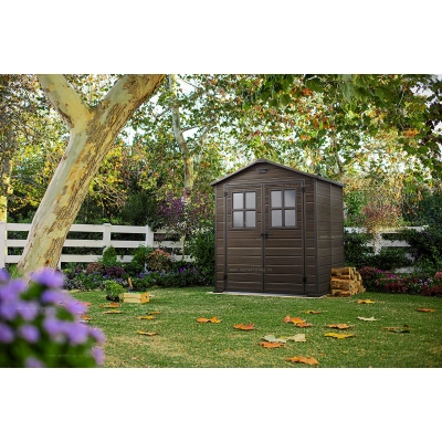 Пластиковый сарай Keter Scala 6x8 Пластиковый сарай Keter Scala 6x8