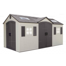 Пластиковый сарай Lifetime 15x8 DD Пластиковый сарай Lifetime 15x8 DD